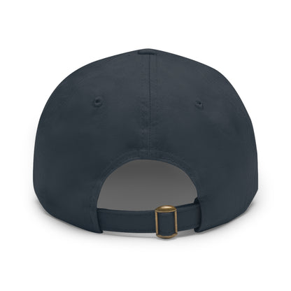 Korea -  Made in South Korea Hat with Leather Patch (Round)  - StyleMZ