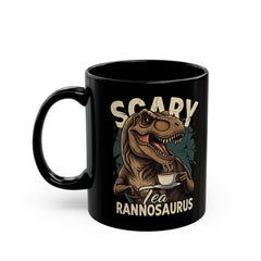 Korea -  T-rex Black Mug (11oz, 15oz)  - StyleMZ