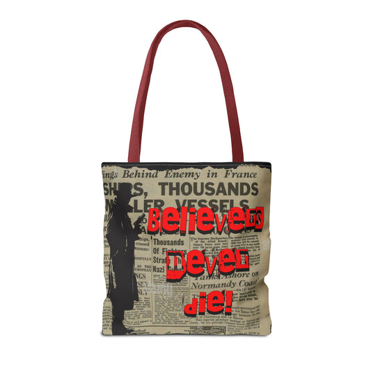 Korea -  Believers never die Tote Bag (AOP)  - StyleMZ