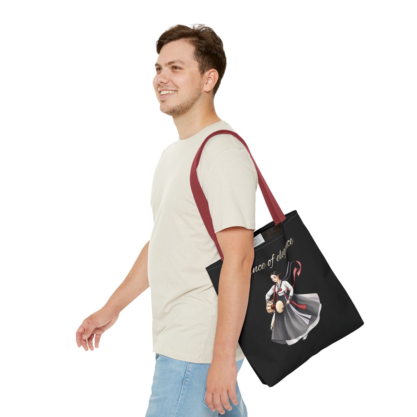 Elegance in dance Tote Bag (AOP) - StyleMZ