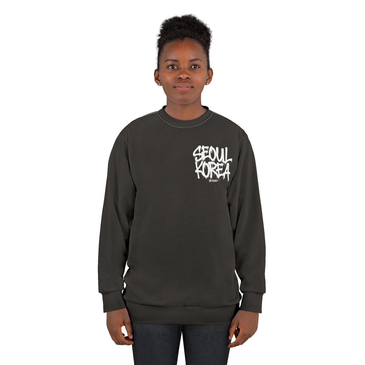 Seoul Korea Unisex Sweatshirt (AOP) - StyleMZ