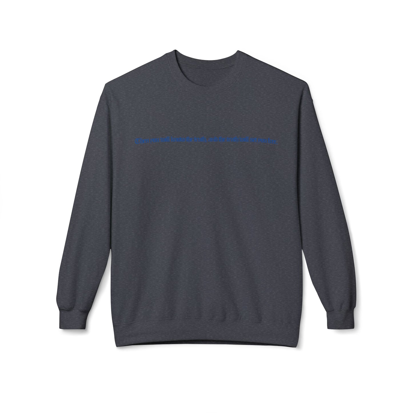 Free Unisex Midweight Softstyle Fleece Crewneck Sweatshirt - StyleMZ