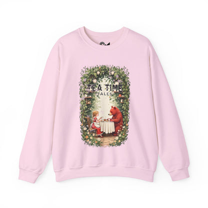 Tea time tales Unisex Heavy Blend™ Crewneck Sweatshirt - StyleMZ