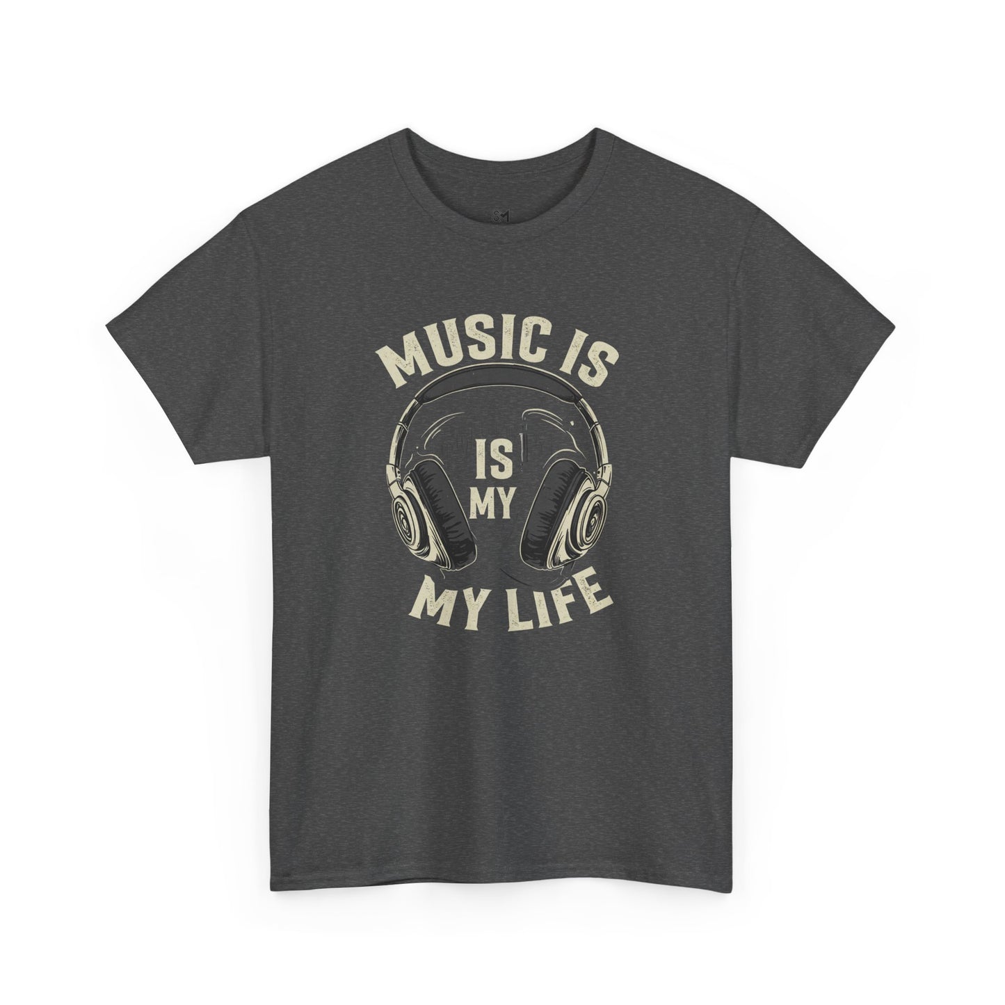 Music is my life Unisex Heavy Cotton Tee - Stylemz