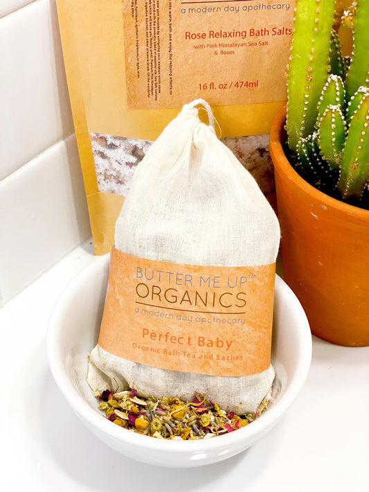 Perfect Baby Organic Bath Tea Sachet for Soothing Relaxation