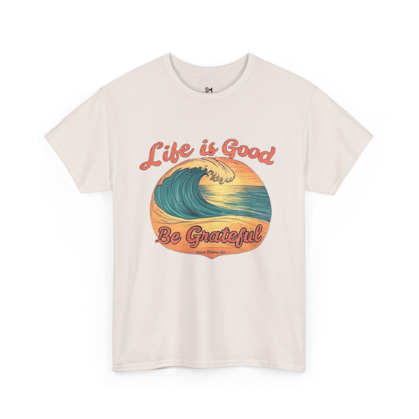 Life is good Unisex Heavy Cotton Tee