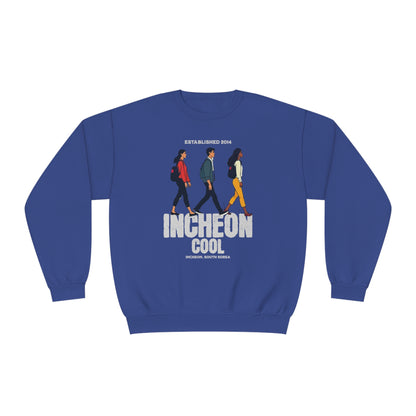 Korea -  Incheon Cool Unisex NuBlend® Crewneck Sweatshirt  - StyleMZ