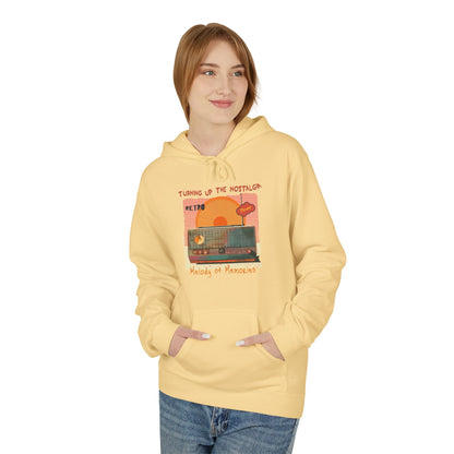 Korea -  Turning up the nostalgia Unisex Midweight Softstyle Fleece Hoodie  - StyleMZ