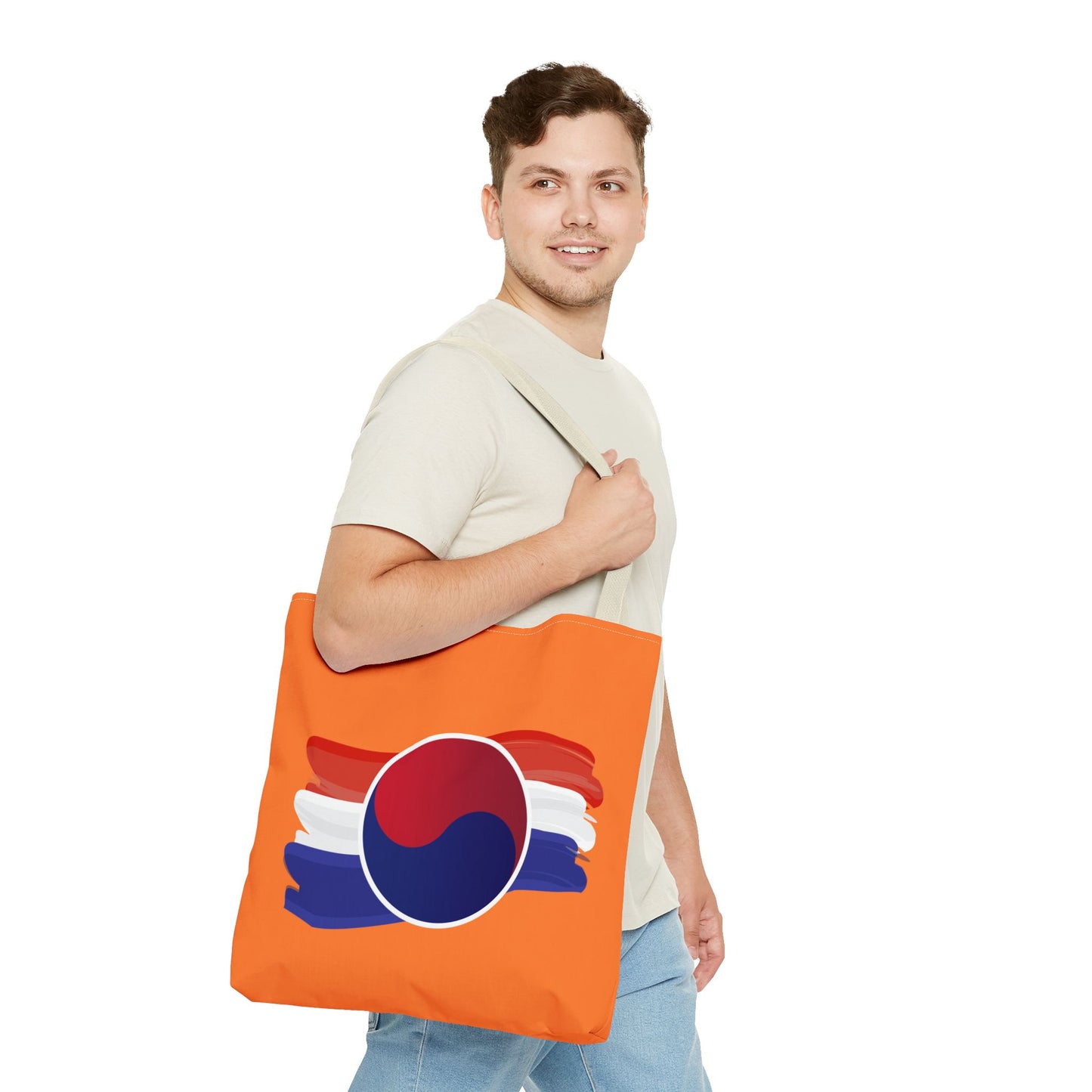 Korean flag Tote Bag (AOP) - StyleMZ