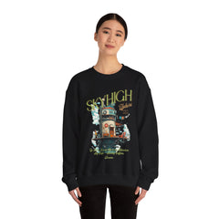 StyleMZ -  Sky high cafe Unisex Heavy Blend™ Crewneck Sweatshirt  - StyleMZ