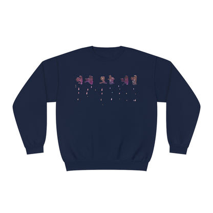 Rainy yesterday today tomorrow Unisex NuBlend® Crewneck Sweatshirt - StyleMZ