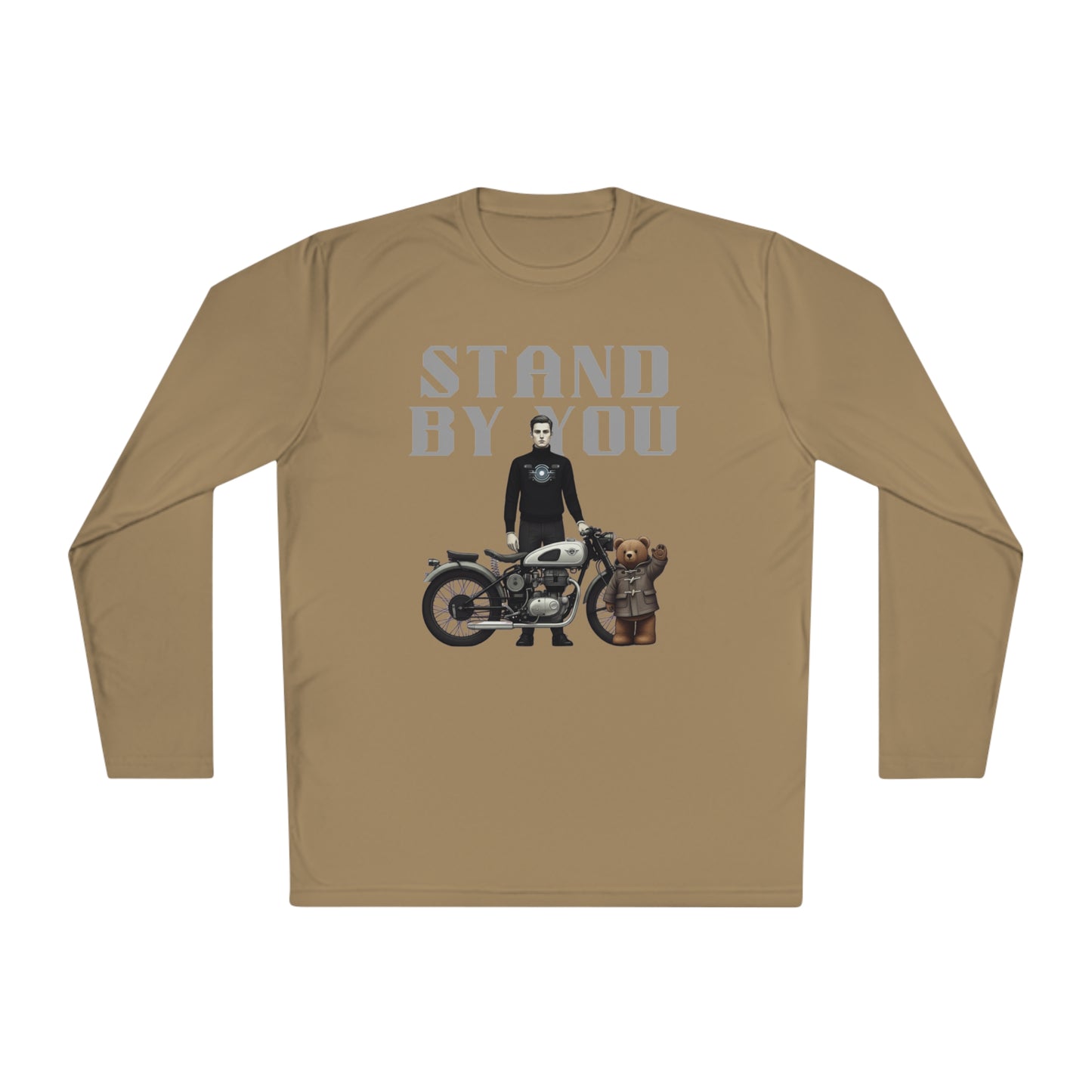 Korea -  Stand by you Unisex Lightweight Long Sleeve Tee  - StyleMZ