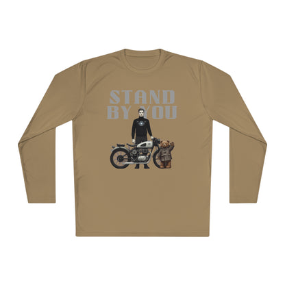 Korea -  Stand by you Unisex Lightweight Long Sleeve Tee  - StyleMZ