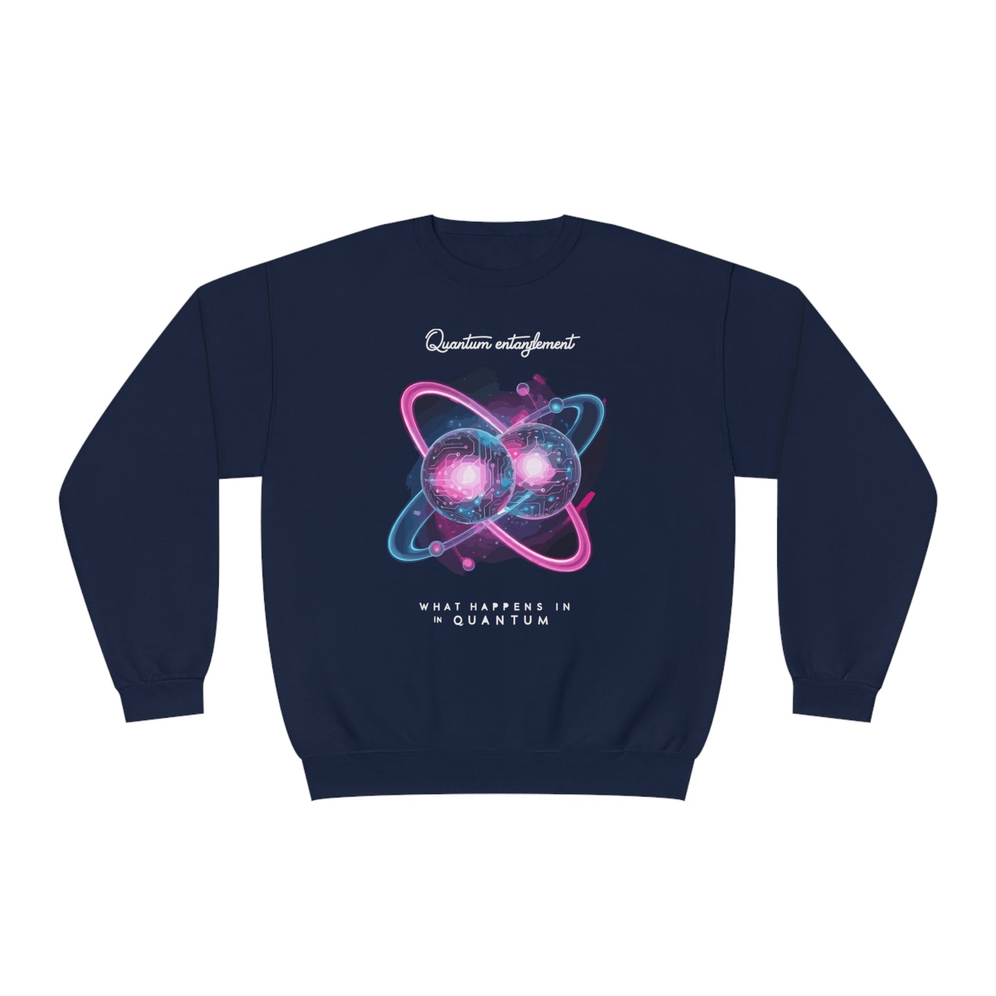 Korea -  Quantum entanglement Unisex NuBlend® Crewneck Sweatshirt  - StyleMZ