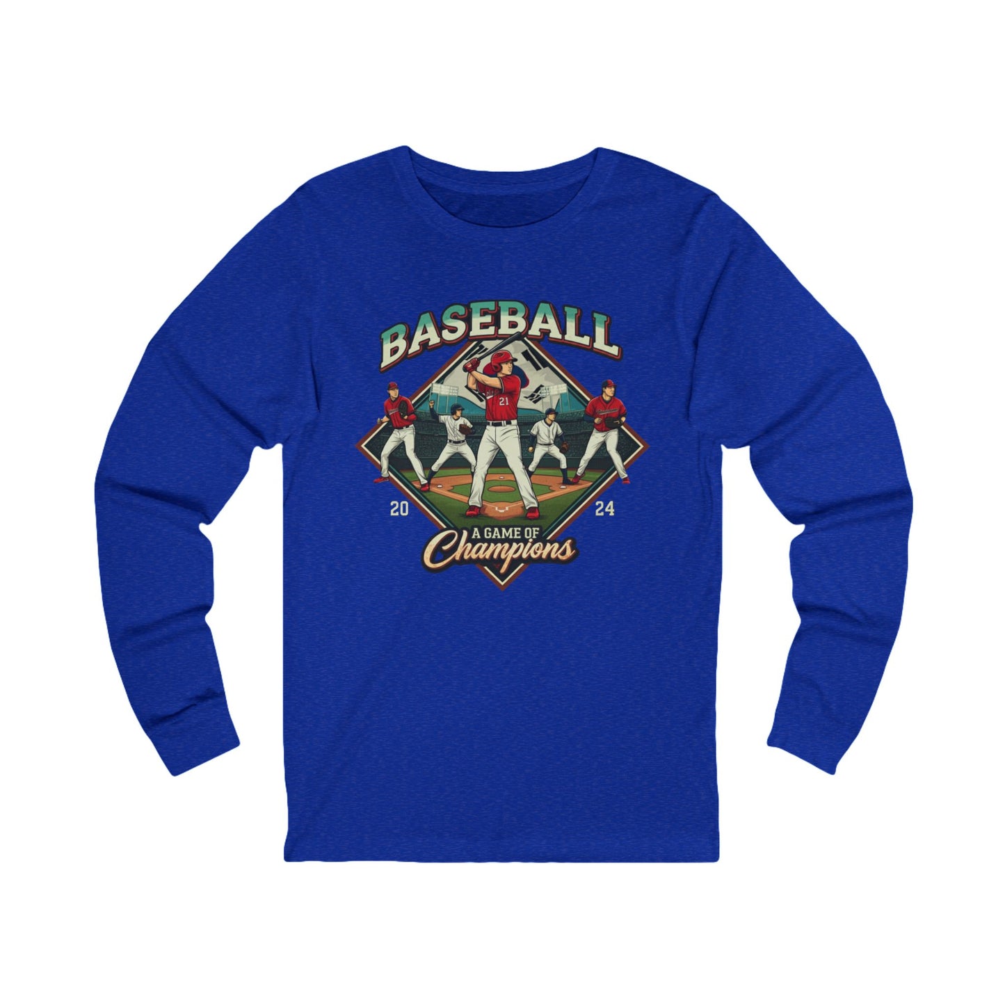 A GAME OF CHAMPIONS Unisex Jersey Long Sleeve Tee - StyleMZ