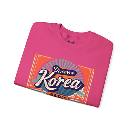 Discover Korea heritage Unisex Heavy Blend™ Crewneck Sweatshirt - StyleMZ - Stylemz