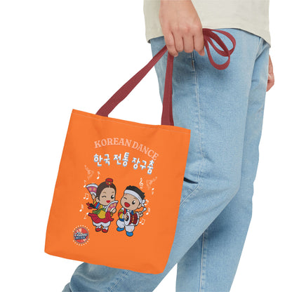 Korean traditional drum dance Tote Bag (AOP) - StyleMZ