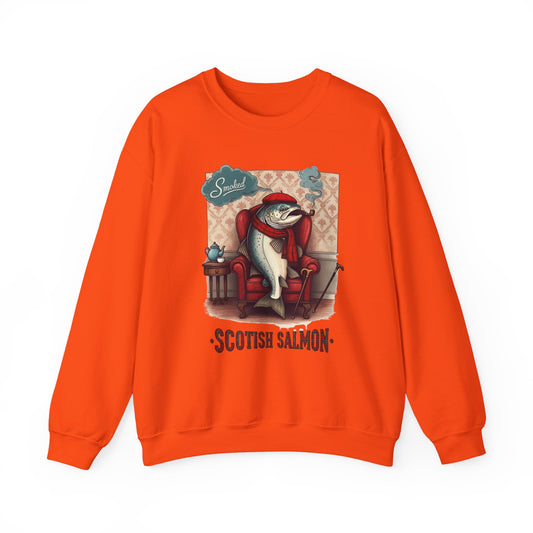 Scottish Salmon Unisex Heavy Blend™ Crewneck Sweatshirt - StyleMZ - Stylemz