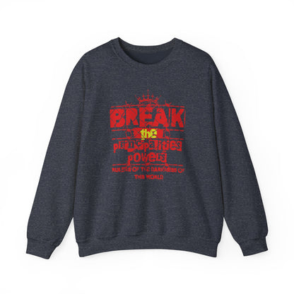 Break the principles Unisex Heavy Blend™ Crewneck Sweatshirt - StyleMZ