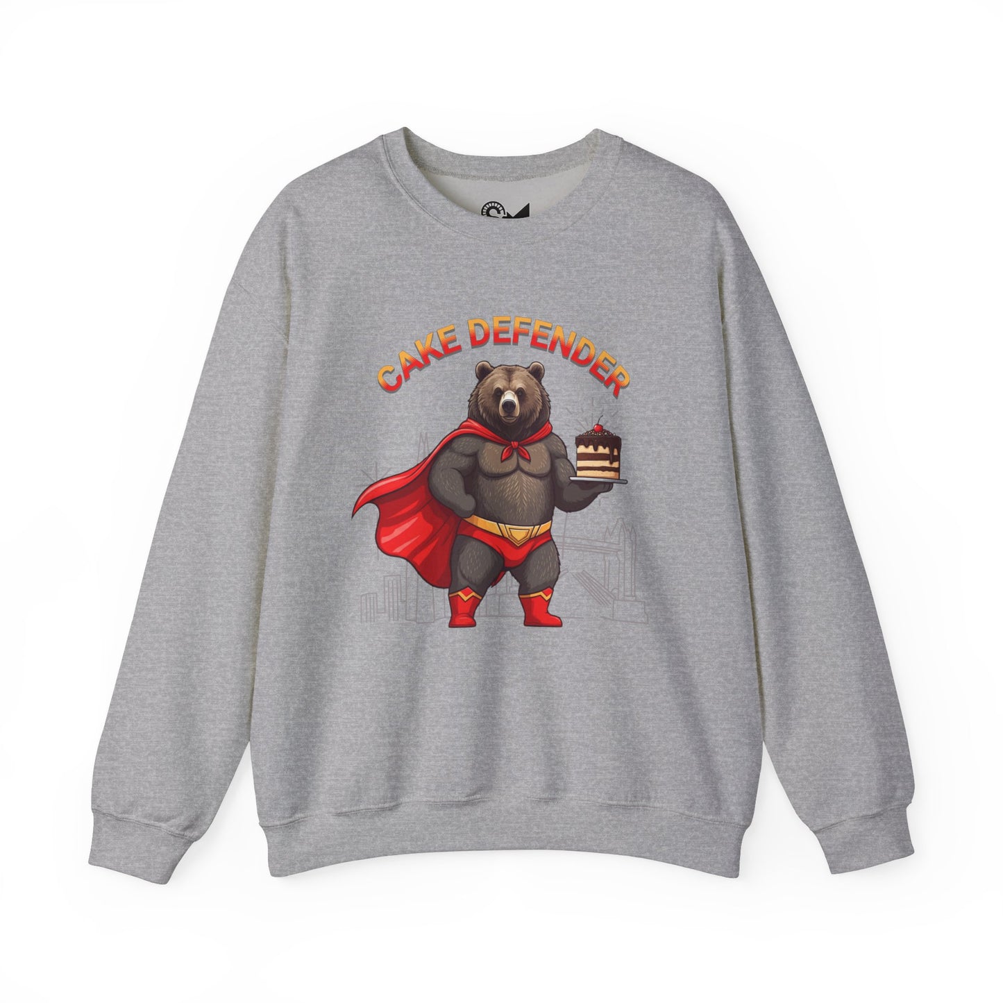 Cake defender Unisex Heavy Blend™ Crewneck Sweatshirt - StyleMZ