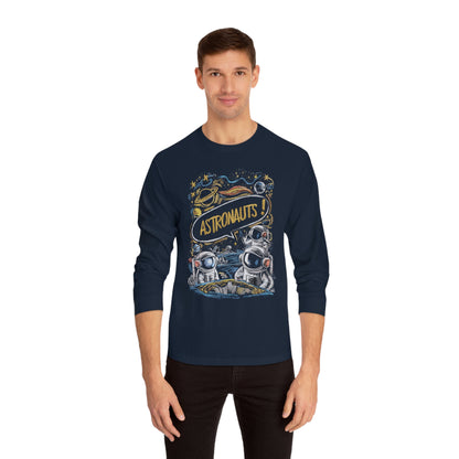 Korea -  Astronauts Unisex Classic Long Sleeve T-Shirt  - StyleMZ