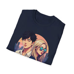 Corea - Camiseta unisex de estilo suave HongDae Freedom - StyleMZ 