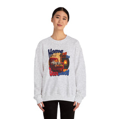 Home is the best place Unisex Heavy Blend™ Crewneck Sweatshirt  - StyleMZ