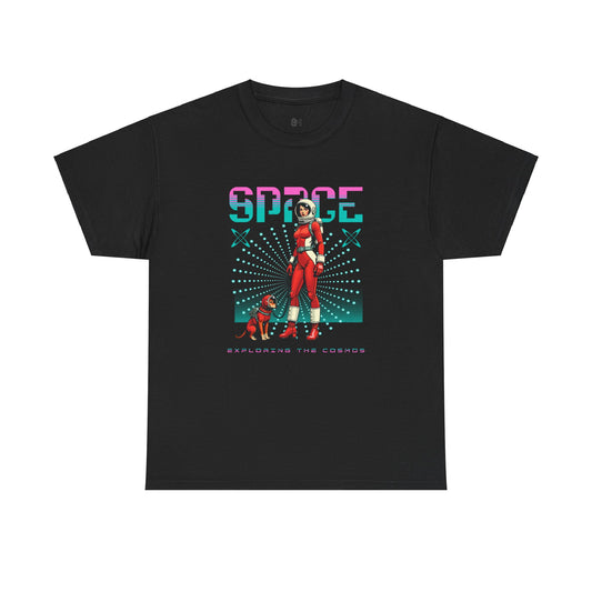 Space Unisex Heavy Cotton Tee - Stylemz