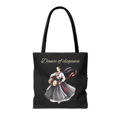 Bolso Tote Elegancia en la Danza (AOP) - StyleMZ 