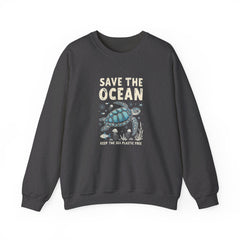 Corea - Sudadera unisex de cuello redondo Heavy Blend™ Save the Ocean - StyleMZ 