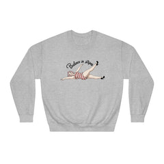 Balance in Stripes Unisex DryBlend® Crewneck Sweatshirt  - Korea  - StyleMZ