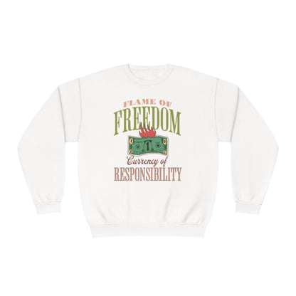 Korea - Currency of freedom Unisex NuBlend® Crewneck Sweatshirt - StyleMZ - Stylemz