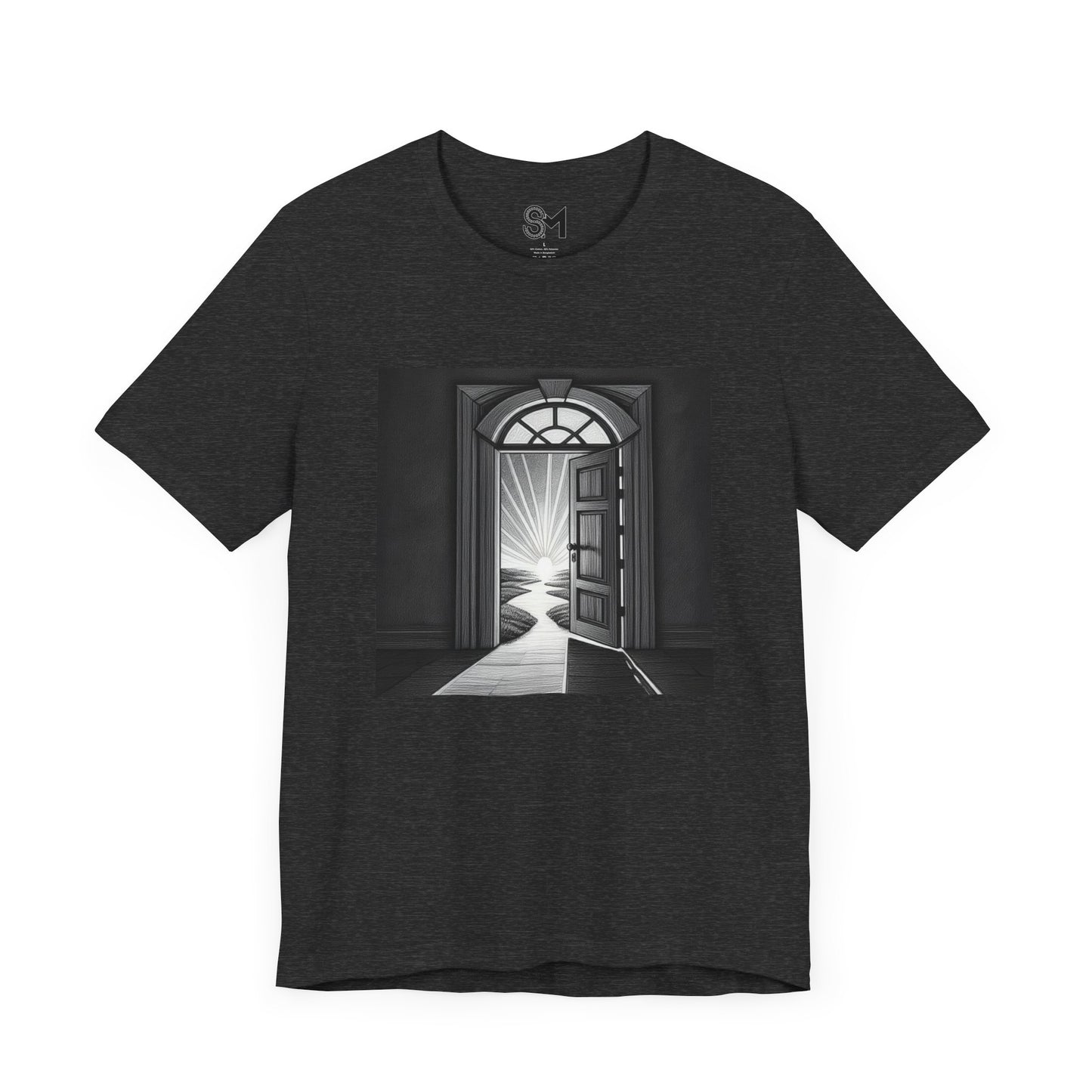 The door is open Unisex Jersey Short Sleeve Tee - StyleMZ