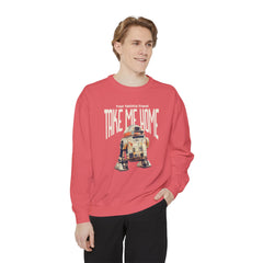 Korea -  Take me home Unisex Garment-Dyed Sweatshirt  - StyleMZ