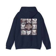 Sudadera unisex con capucha Chasing Wilderness Heavy Blend™ - Corea - StyleMZ 