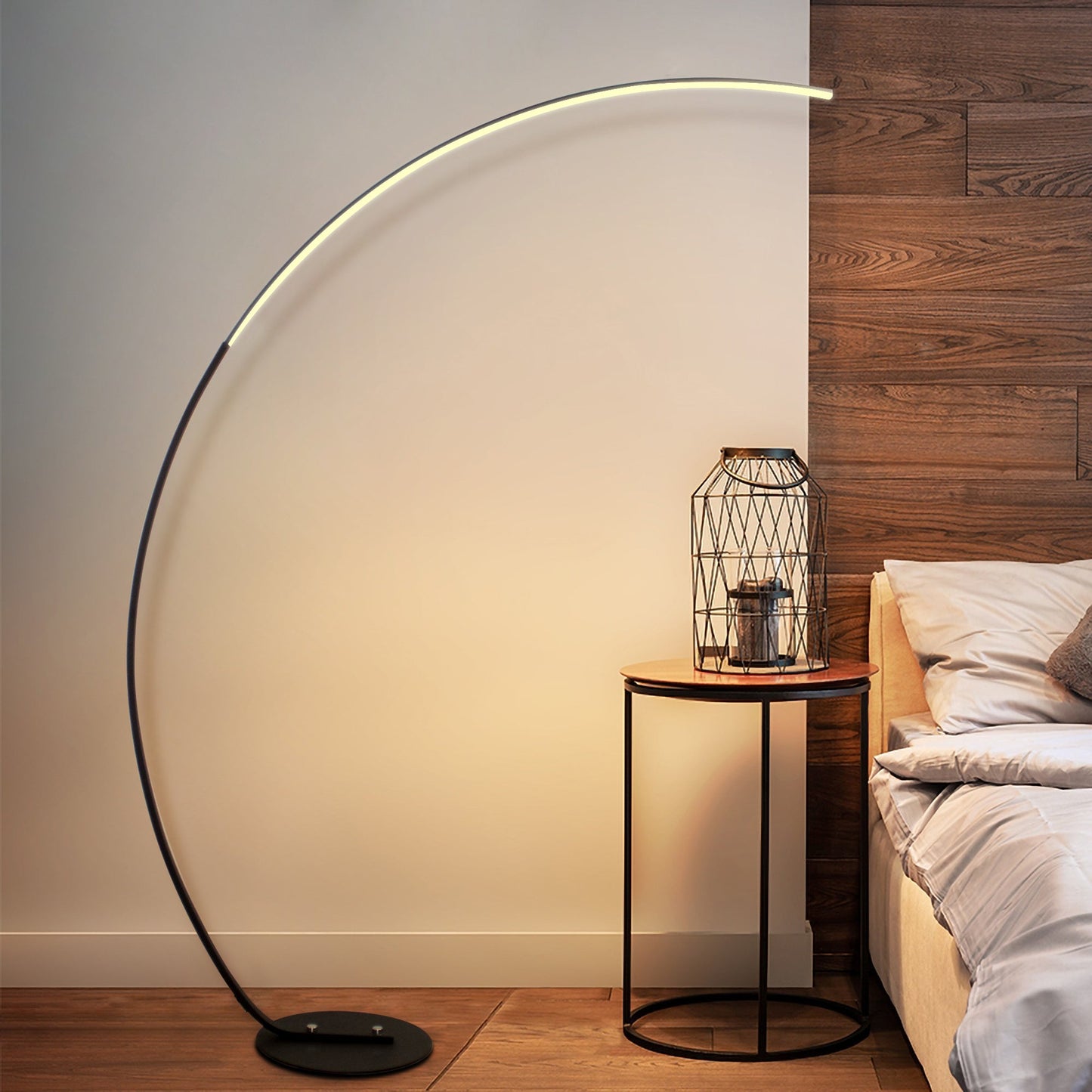 RGBW Modern Curve Floor Lamp New Version with Remote Control