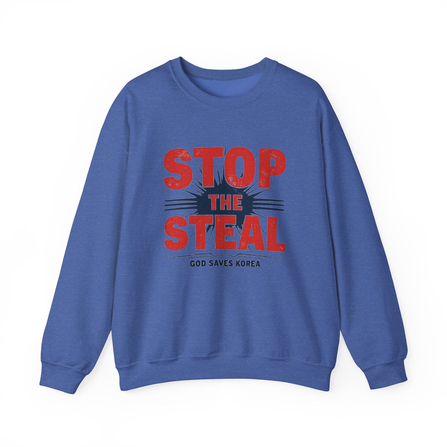 STOP THE STEAL, GOD SAVES KOREA Unisex Heavy Blend™ Crewneck Sweatshirt