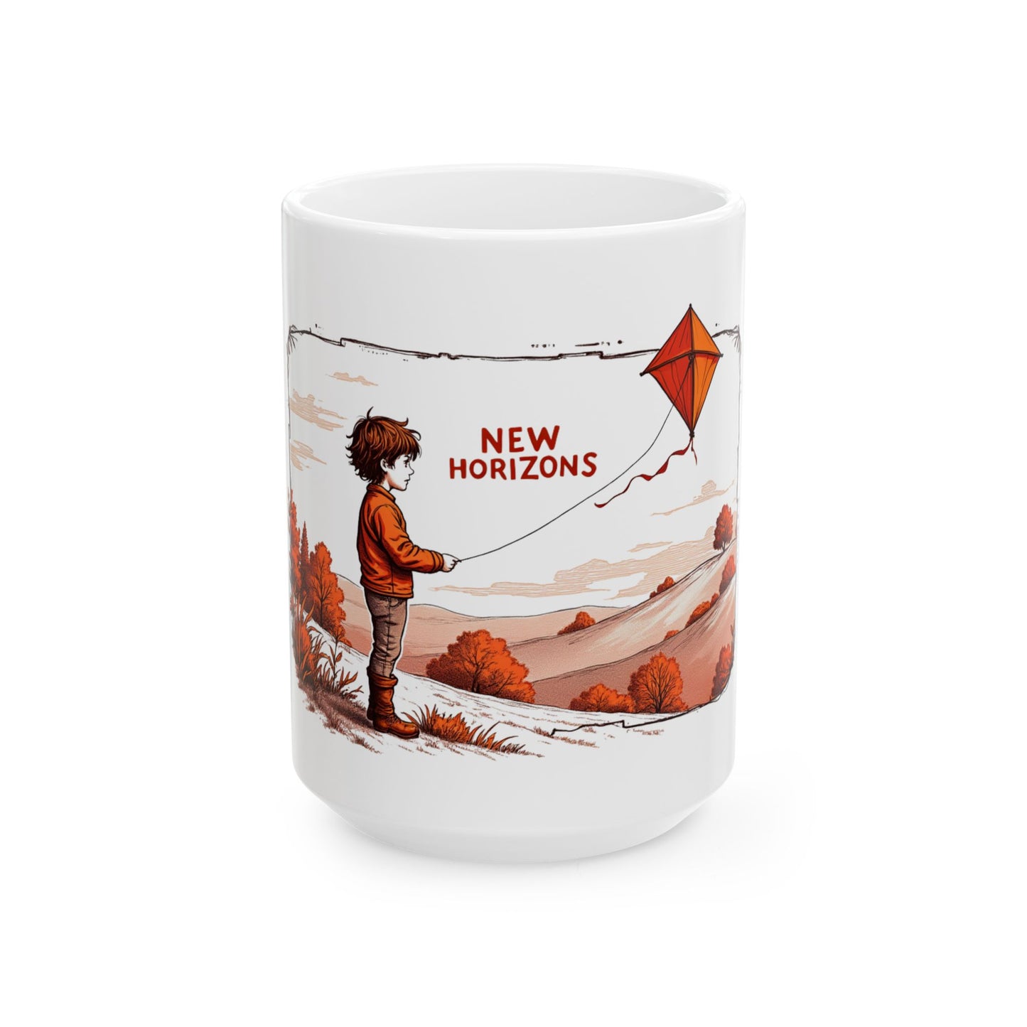 New horizons Ceramic Mug, (11oz, 15oz) - StyleMZ