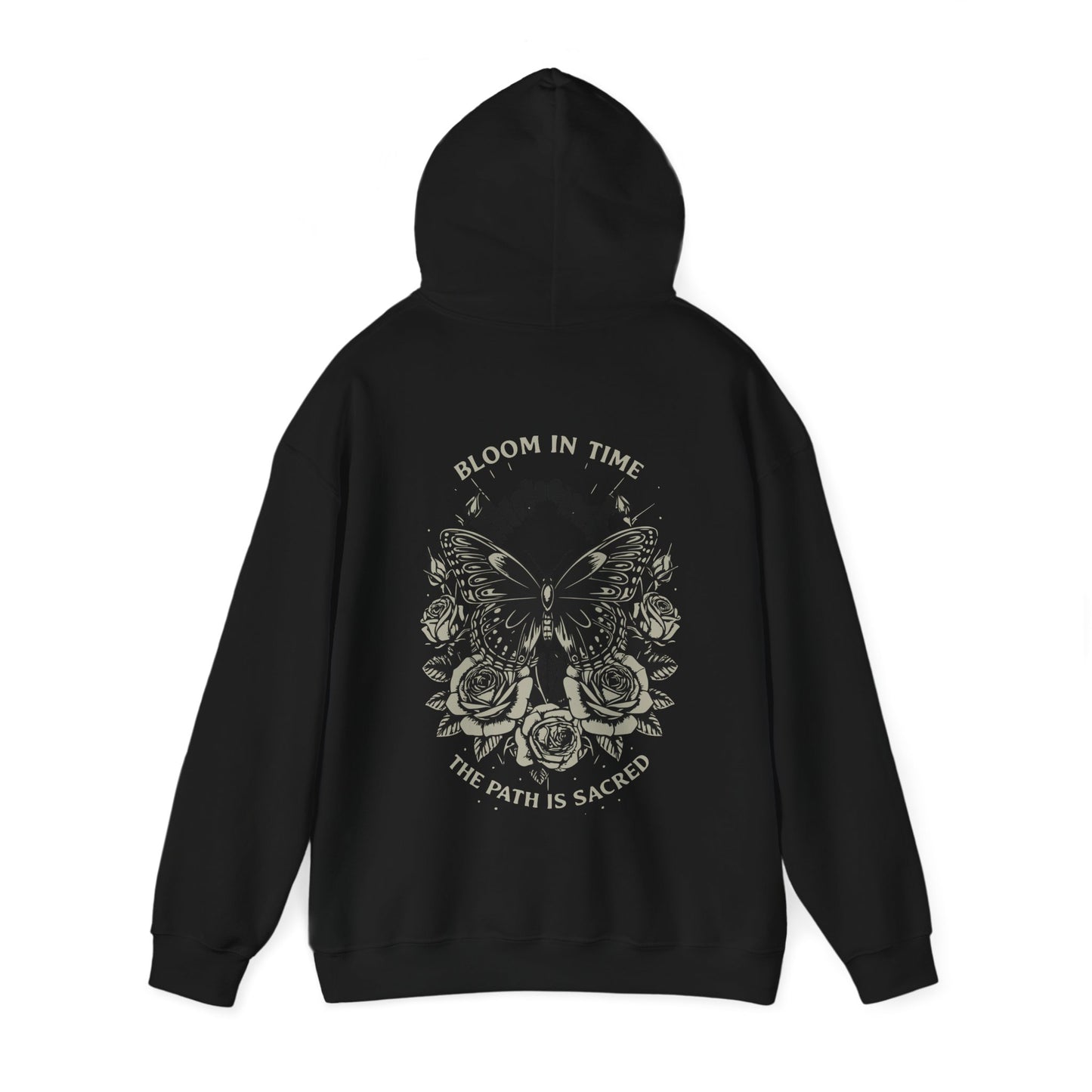 Bloom in Time Unisex Heavy Blend™ Hooded Sweatshirt - StyleMZ