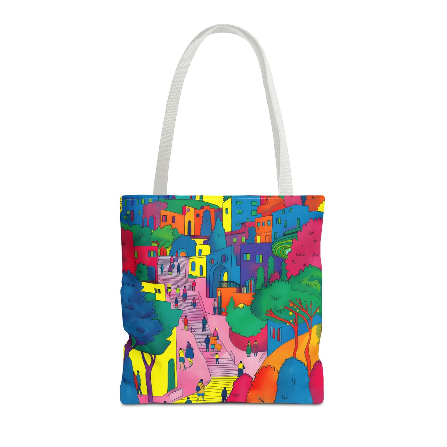 The hillside village in Korea Tote Bag (AOP) - StyleMZ