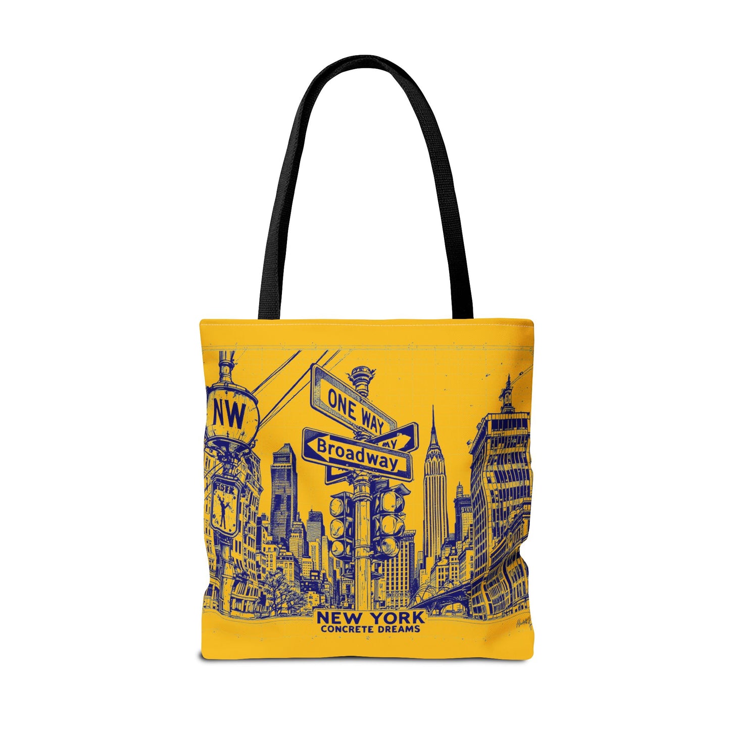 New York concrete dreams Tote Bag (AOP)