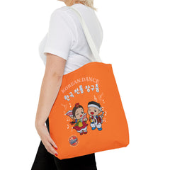 Korea -  Korean traditional drum dance Tote Bag (AOP)  - StyleMZ