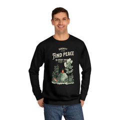 Korea -  In him find peace Unisex Crew Sweatshirt  - StyleMZ