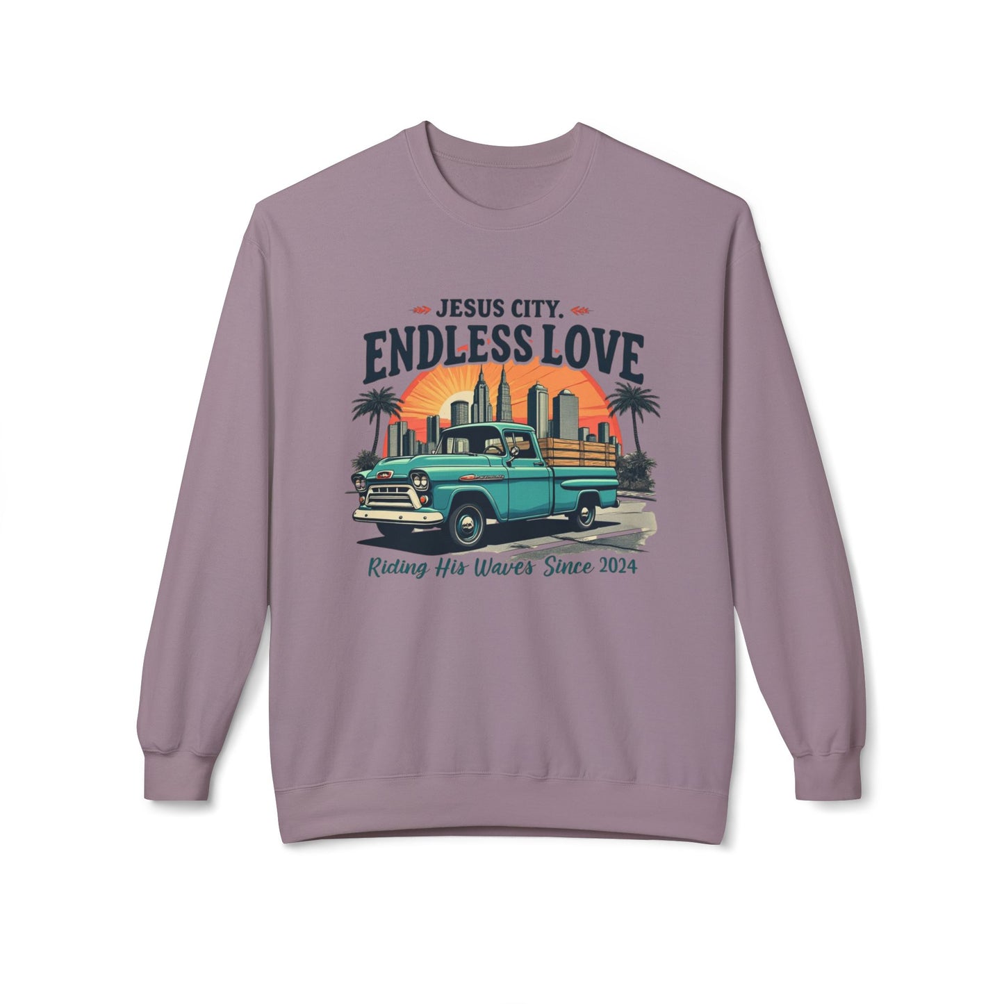 Endless love Unisex Midweight Softstyle Fleece Crewneck Sweatshirt - StyleMZ