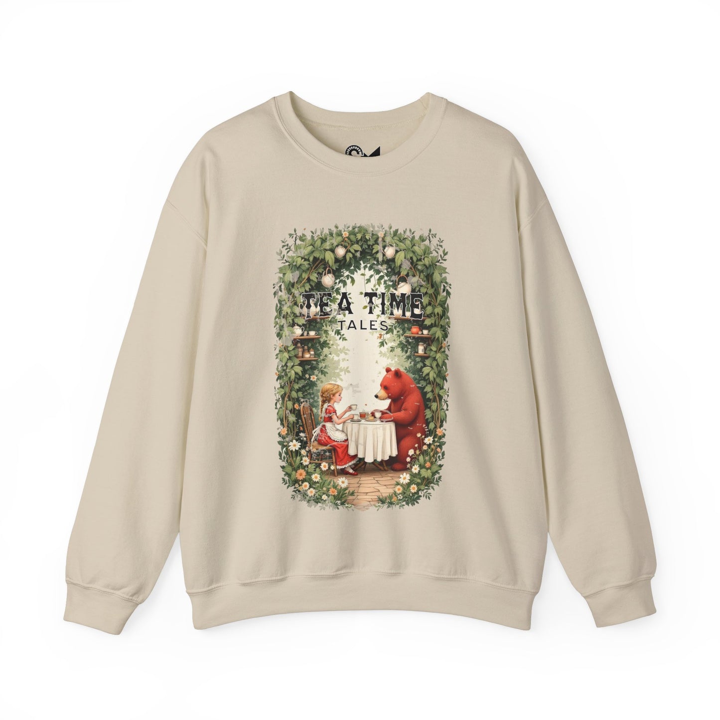 Tea time tales Unisex Heavy Blend™ Crewneck Sweatshirt - StyleMZ