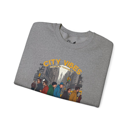 City vibes Unisex Heavy Blend™ Crewneck Sweatshirt - StyleMZ