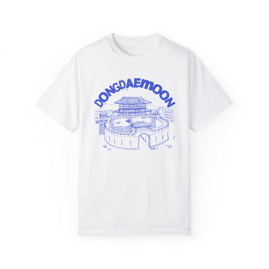 Dongdaemoon Unisex Garment-Dyed T-shirt - Korea - StyleMZ - Stylemz