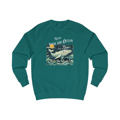 Korea -  Ride the Waves! Unisex Sweatshirt  - StyleMZ