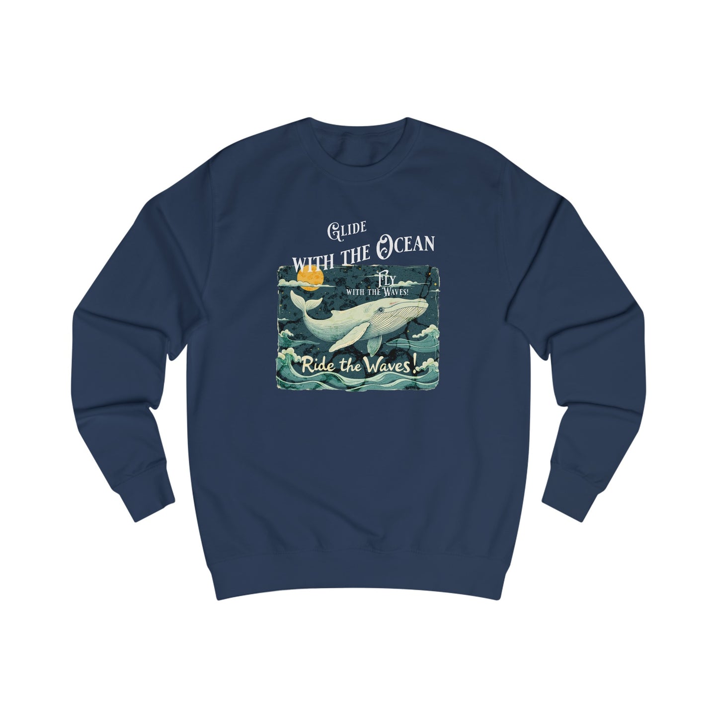 Korea -  Ride the Waves! Unisex Sweatshirt  - StyleMZ