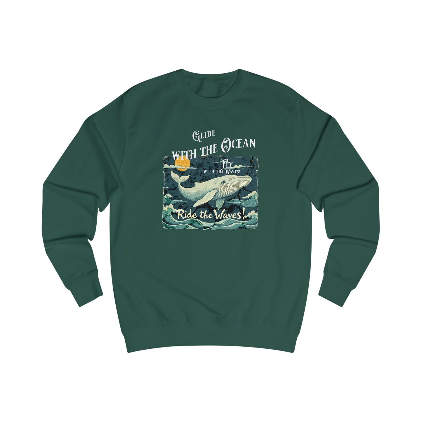 Korea -  Ride the Waves! Unisex Sweatshirt  - StyleMZ